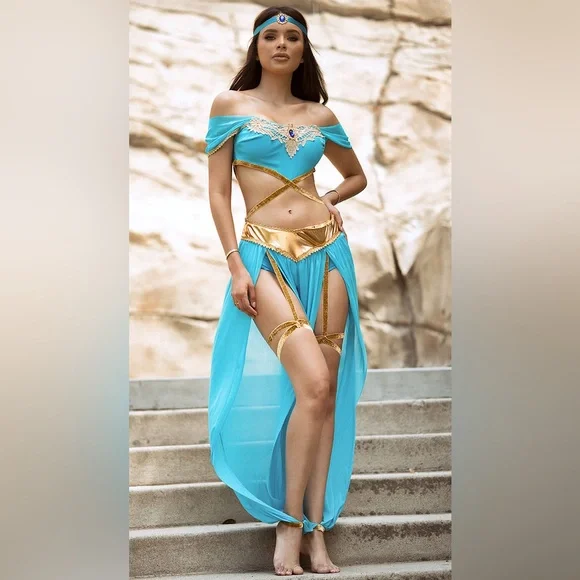 Oasis Arabian Princess Costume - Picture 3 of 8